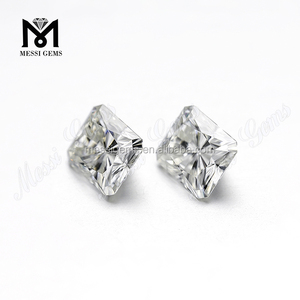 Alta Calidad <span class=keywords><strong>DF</strong></span> Blanco Sueltos Octágono Anillo de Piedra <span class=keywords><strong>Moissanite</strong></span> Sintético - Product Image 2