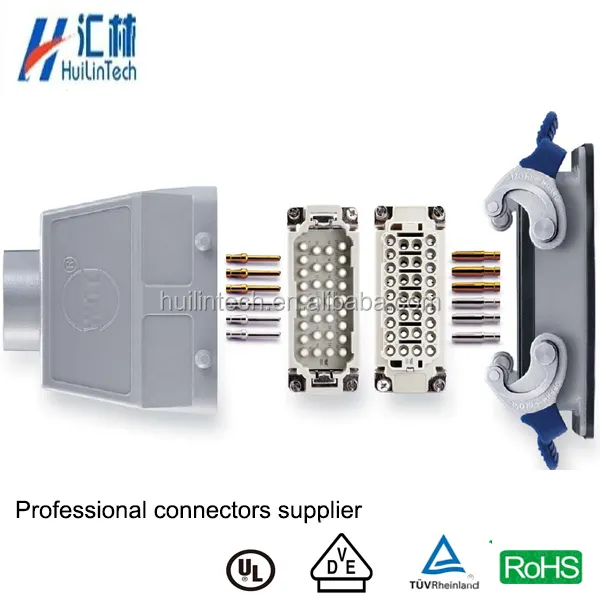 Power HEE serie multipin elektrische zware industriële connector