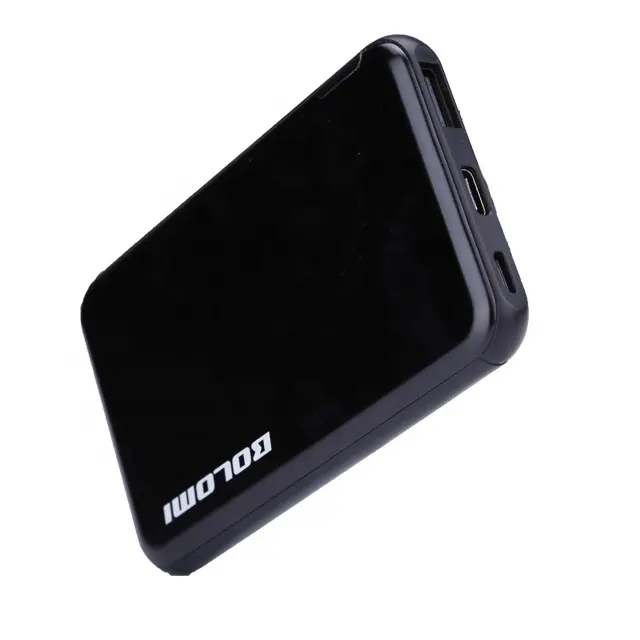 BOLOMI Ultra Slim Phổ 5000MAh Ngân Hàng Điện Sạc Nhanh Hàng Ngày Nguồn Điện MINI Bên Ngoài Pin Gói Điện Thoại Di Động Sạc