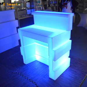 Muebles de Bar Brillantes a Precio Económico, Barra LED Portátil/Barra de Bar con Iluminación LED/Barra de <span class=keywords><strong>Luz</strong></span> LED Portátil para Mostrador - Product Image 5