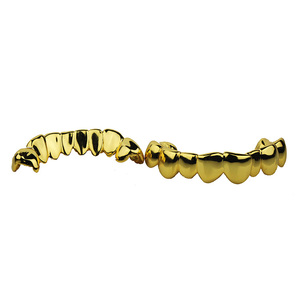 Miss Jewelry <strong>Cheap</strong> <strong>Custom</strong> Design Hip Hop Jewelry 18k <strong>Gold</strong> Teeth <strong>Grillz</strong> - Product Image 3