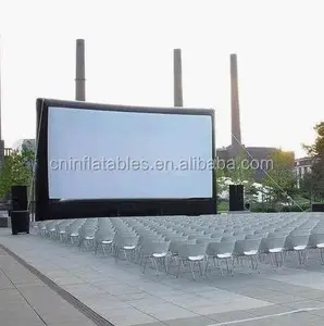 gigantische outdoor opblaasbare film scherm voor evenement