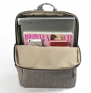 2016 Stylish Waterproof Hemp Laptop Backpack