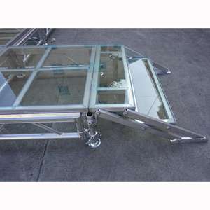 Podium de scène personnalisé, scène en verre, plancher de scène en contreplaqué pour <span class=keywords><strong>grand</strong></span> spectacle/<span class=keywords><strong>concert</strong></span> - Product Image 3