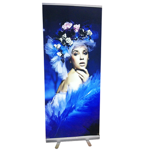 Promozionale fiera a pubblicità alluminio retrattile roll up banner stand display standee - Product Image 4