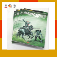 Impresión de Cómics a Todo Color con Encuadernación Perfecta, Tamaño Personalizado, en Papel y Cartón de Lujo, Tapa Blanda, Impresión Offset, Recubrimiento UV