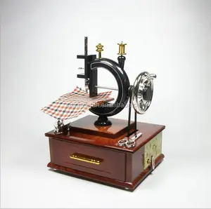 Máquina de coser Vintage yunsheng mecanismo de caja de música