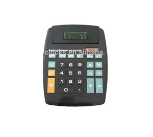 Klassieke Ontwerpbatterij Of Zonne-Energie Ppower 8-cijferige Financiële Calculator