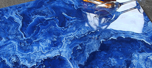 Azulejo moderno Foshan esmaltado 800x800 azulejos de porcelana de mármol azul oscuro azulejo de Piso <span class=keywords><strong>6</strong></span> caras para pared Interior - Product Image 4