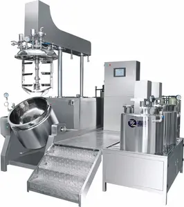 ZT 100L making mayonnaise cream toothpaste shampoo vacuum homogenizer emulsifying emulsifyier mixer machine