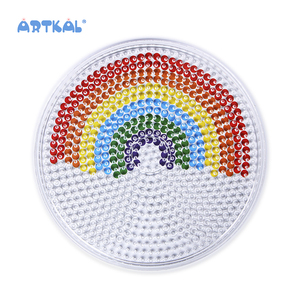 Giocattoli Artkal fai da te 5mm Rainbow tonda tavola da stiro - Product Image 2