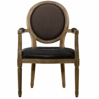 Chaise de Salle à Manger Médaillon de Style Louis
