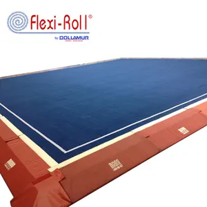 Dollarur Flexi roll IWUF 批准武术地carpet 垫/武术席子 martial 滚动席子