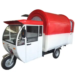 China street food trucks fried ice cream machine made in QingDao shimao company