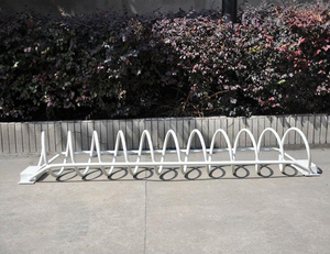Colliers de vélo électriques compacts et lourds, support de <span class=keywords><strong>stationnement</strong></span> à la main pour bicyclette électrique, en acier haut et bas, cerceau robuste, en spirale - Product Image 3
