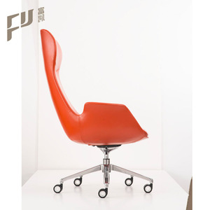 Free shipping high quality new and modern swivel leisure leather chair De bureau - Product Image 4