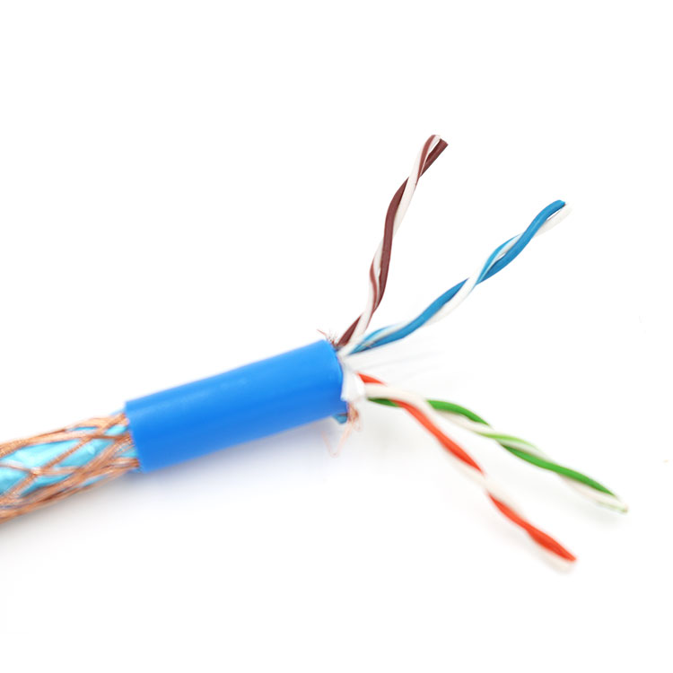 Высокая скорость Cat6 Кабель SFTP кабеля Ethernet LAN 23 awg cu