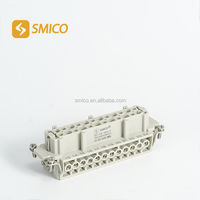 Conector Industrial Multipolar de Alta Resistencia de 24 Pines HE-024-M y HE-024-F