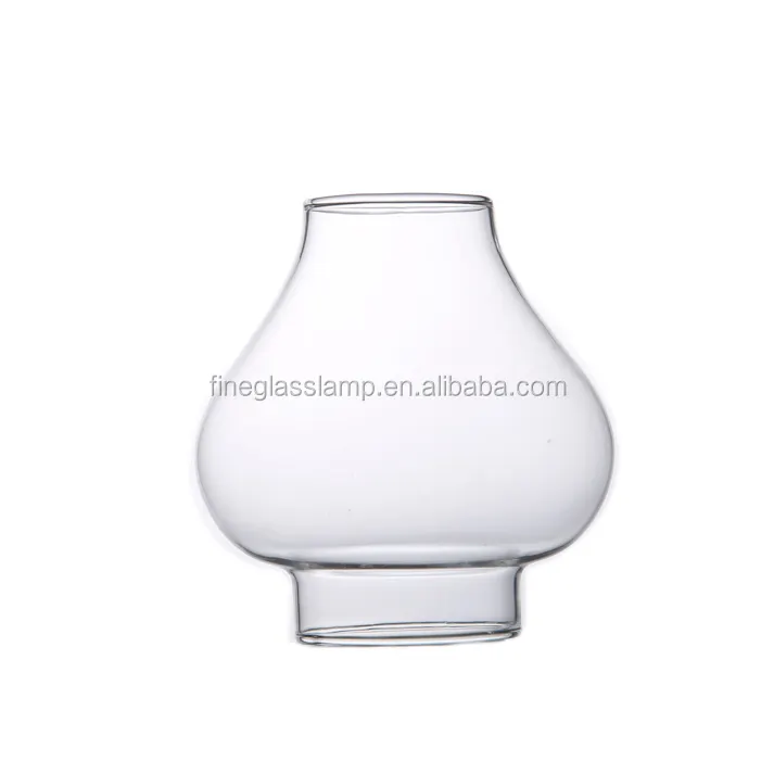 Heat Resistant Borosilicate Glass Lamp Chimney Candle Lanterns Light Shade