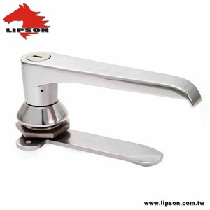 Cerradura de Palanca Giratoria de Cuarto de Vuelta para Puerta de Gabinete Eléctrico de Acero Inoxidable BL-2140-1, Herraje Industrial con Pestillo de Leva - Product Image 2