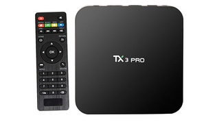 Haute qualité <span class=keywords><strong>CPU</strong></span> Amlogic <span class=keywords><strong>S905X</strong></span> smart tv box avec télécharger le mode d'emploi pour android tx3 tv box - Product Image 1