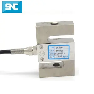 SC516 S Beam Load Cell S ชั่งน้ำหนักเซนเซอร์20-30กก. 50-750กก. 1T 5T 7.5T 10T 20T 30T โหลดเซลล์