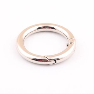 Offre Spéciale <span class=keywords><strong>1</strong></span> pouce en métal à ressort rond <span class=keywords><strong>o</strong></span> anneau pour accessoires de sac - Product Image 2
