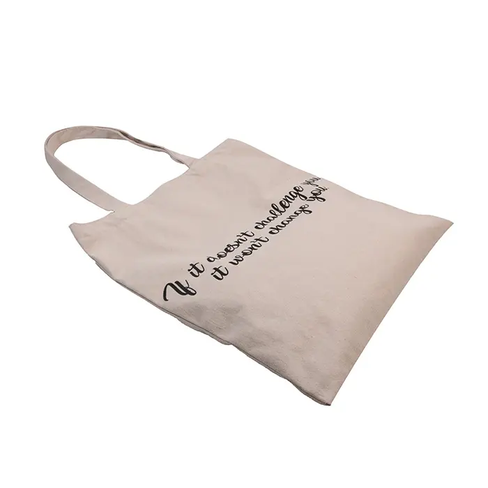 Environment Cheap Cotton Tote Bag With Custom Printed Logo