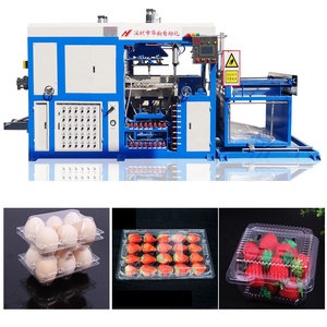 fully automatic plastic vacuum forming egg carton tray making machine