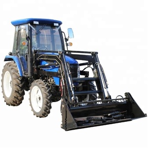Trung quốc cung cấp 55hp Nông Nghiệp máy kéo với bộ phận giống hình lá kết thúc loader máy - Product Image 5