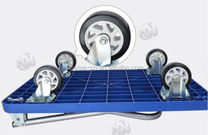 150kgs 300kgs Chine <span class=keywords><strong>Pas</strong></span> <span class=keywords><strong>Cher</strong></span> Prix Portable En Plastique Pliable Plate-Forme Main Camion - Product Image 4