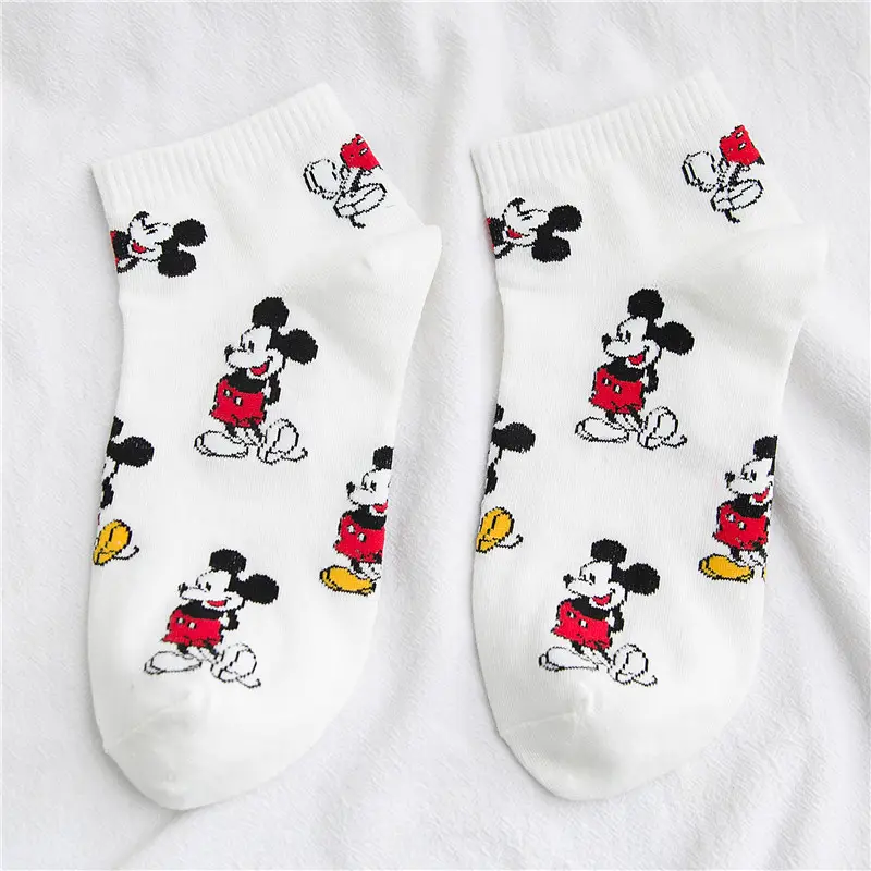 Popular Cute Funny Women Anklet Mickey Socks