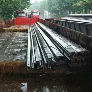 Geleiderail 12 kg Licht Spoorweg Staal Spoor voor industrie Gebruik