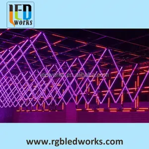 DMX 线性刚性 LED 灯条 RGB/RGBW 铝外壳