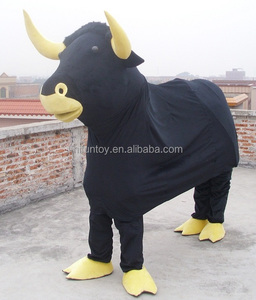 Disfraz de Mascota de vaca de Toro Negro Funtoys CE 2 personas para adulto - Product Image 3