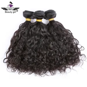 beauty girl factory wholesale different types of natural curly human hair weft bundles names of hair extension