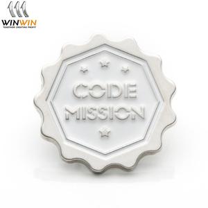 Nhà Máy Bán Buôn Vàng Mạ Điện Biểu Tượng Tùy Chỉnh Huy Hiệu Ve Áo Pin - Product Image 3