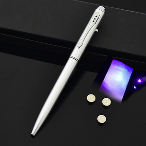 Stylo à bille magique LED UV, nouveauté 2018, original, avec lumière, stylo espion Invisible - Product Image 3