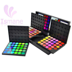 2016 Nuevo Llegado Maquillaje Paleta de colores Cálidos/Brillo de Doble Capa de 180 Colores de Sombra de Ojos Con El Espejo - Product Image 5