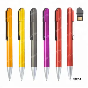 Werbe metall Stift USB maßge schneiderte Geschenk Stift 8G USB-Flash-Laufwerk Laserpointer Kugelschreiber