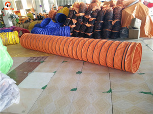 Tunnel d'agilité pour chien de 24 pouces de diamètre, en nylon antidérapant, résistant et écologique, coloré, produits d'entraînement pour animaux de compagnie <span class=keywords><strong>ISHOW</strong></span> - Product Image 3