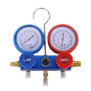 2-तरह कई गुना गेज फिटिंग सहायक एयर कंडीशनर <span class=keywords><strong>R134a</strong></span> वैक्यूम दबाव नापने का यंत्र - Product Image 1