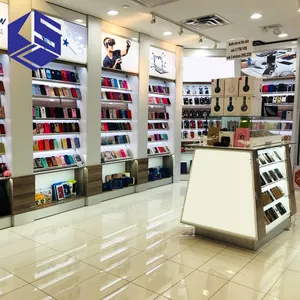 China Leverancier Display Meubels Ontwerp Mobiele Telefoon Reparatie Winkel Decoratie