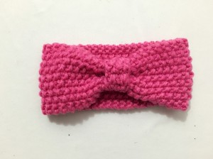 Bebé ganchillo moño bebé <span class=keywords><strong>turbante</strong></span> headwrap diadema torcida para el accesorio del pelo - Product Image 2