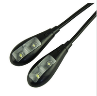 Lampe de lecture LED flexible réglable USB Lampe de lecture LED flexible à clipser