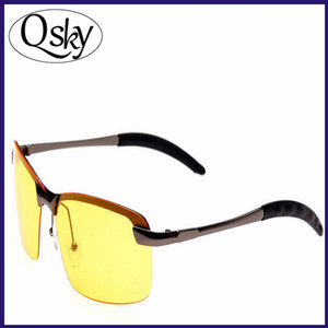 Amarillo al por mayor <span class=keywords><strong>de</strong></span> gafas <span class=keywords><strong>de</strong></span> visión nocturna <span class=keywords><strong>de</strong></span> conducción gafas <span class=keywords><strong>de</strong></span> sol hombre - Product Image 1