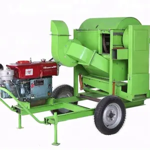Semi-automatic wheat thresher/combine harvester machinery/manual rice thresher