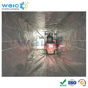 Industriële Stijl 20ft/40ft/40hc/45hc Aluminiumfolie Geweven Thermische Isolatie Containervoeringen Voor Veilige Verzending - Product Image 4