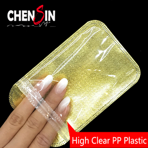 En Stock sacs à fermeture éclair pochette Mylar <span class=keywords><strong>Poly</strong></span> sacs pour bijoux emballage or sacs à fermeture éclair en plastique transparent - Product Image 2