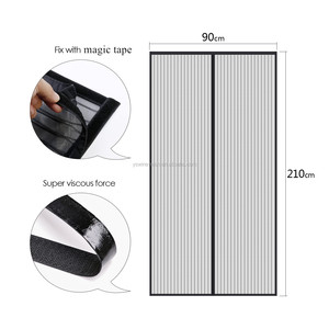 <span class=keywords><strong>Rideau</strong></span> <span class=keywords><strong>de</strong></span> <span class=keywords><strong>porte</strong></span> en polyester 100%, 90x210cm, magnétique, motifs <span class=keywords><strong>insectes</strong></span>, 1 pièce, offre spéciale - Product Image 3